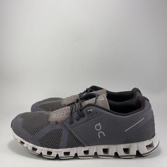 On Cloud 5 Running Shoes Womens Size 10 Shark Pebble Gray Sneakers Low Slip On - Picture 3 of 9
